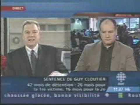 Sentence Guy Cloutier Reaction de son Cousin - 2004-12-20
