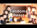 Fandoms React To Eachother Pt 1 Supernatural