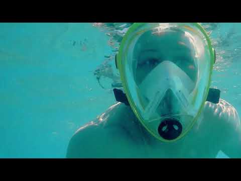 Snorkeling at Trunk Bay Beach, St John, USVI