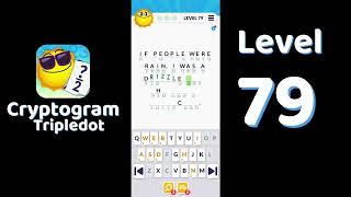 Cryptogram Tripledot Level 79 Answer | SolutionGuruji