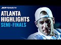 Isner vs Fritz;  Ruusuvuori vs Nakashima | Atlanta Open Semi-Final Highlights