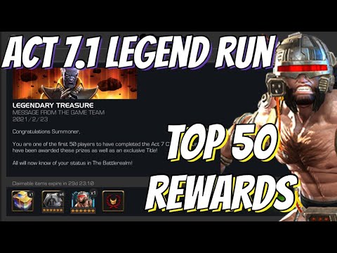 Act 7.1 Legends Rewards + NEW RANK 3 6 STAR, LIVE RANK UP!!!