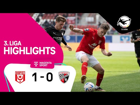 Hallescher FC - FC Ingolstadt 04 | Highlights 3. Liga 22/23