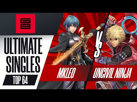 MKLeo vs Uncivil Ninja - Top 64 Ultimate Singles - Genesis 8 | Byleth vs Shulk