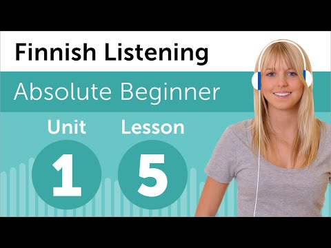 Finnish Listening Practice - Looking at a Photograph from Finland