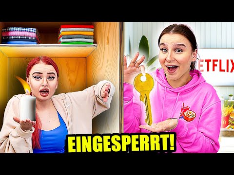 Schwester im Kleiderschrank eingesperrt !🤫👗(Sorry Egg) - Celina