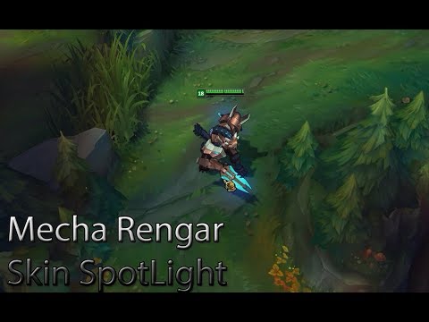 The New Mecha Rengar Skin SpotLight