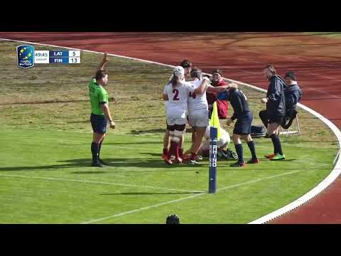 Latvia v Finland Highlights - Rugby Europe Men's Conference 2024-25
