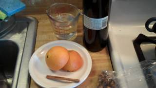 preview picture of video 'Making Homemade Gluehwein'