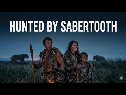 Hunted by Saber-Tooth  Prehistoric Survival Against Smilodon/ Human Evolution
