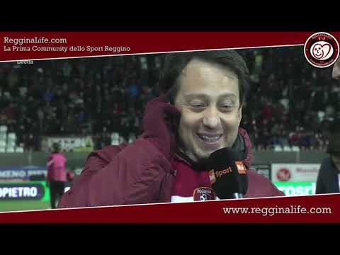 Reggina-Ternana 1-0, Intervista del Presidente Luca Gallo nell'intervallo (10/02/2020)