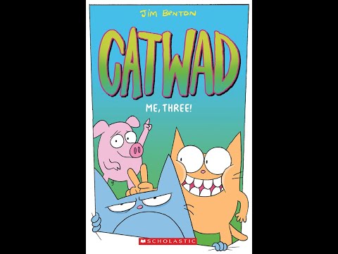 Catwad Book 3: Me Three HD ( COMIC-DUB ) READ ALOUD Jim Benton