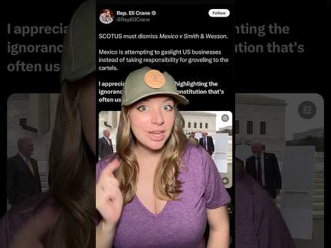Crane Says SCOTUS Must Dismiss Mexico Lawsuit #2ndamendment #shortsvideo #shortsfeed #shorts Thumbnail