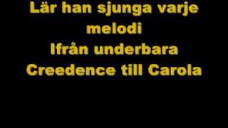 Magnus Uggla - Trubaduren + Lyrics