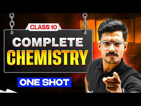 Class 10 - Complete Chemistry One Shot 🔥 | CBSE Boards Exam 2026 | Sunil Sir