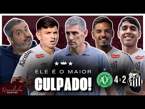 VOJVODA ERRA DEMAIS e SANTOS PERDE 3 PONTOS | PÓS-JOGO CHAPECOENSE 4X2 SANTOS