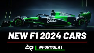 NEW F1 2024 Cars So Far... (McLaren, Haas, Williams and Stake F1 Team)