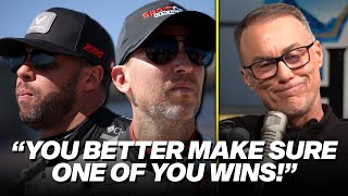 Chase Elliott WINS at Kansas! Denny Hamlin Wrecks Bubba Wallace & Drama HEATS UP in Round of 12