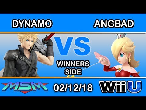 MSM 133 - Dynamo (Cloud) Vs. Angbad (Rosalina) Winners Side - Smash 4