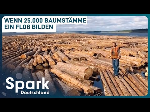 Doku: Die Giganten des Wassers | Riesige Flöße in Sibirien