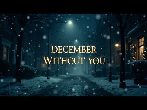 December Without You ❄️💔  Emotional Sad Christmas Song  Heartbroken Winter Piano Ballad