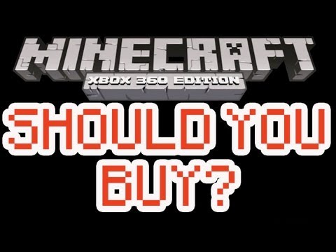 Minecraft on Xbox 360 - Should You Buy? Review 1st thoughts