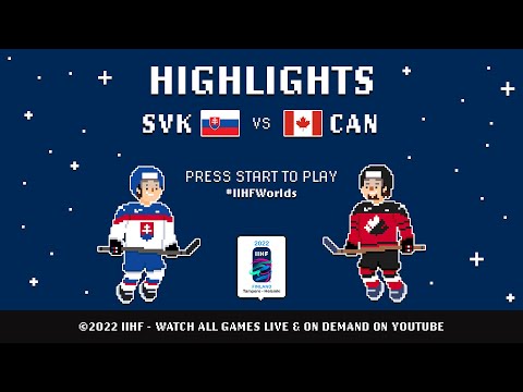 Хоккей Highlights | Slovakia vs. Canada | 2022 #IIHFWorlds