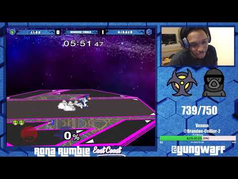 Rona Rumble: East Coast I | Winner's Finals | Llod (Peach) vs Ginger (Falco)