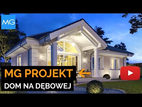 Projekt domu Dom na Dębowej MGProjekt - 93,43 m2