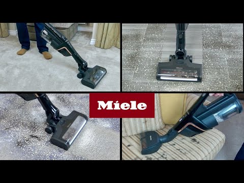 Miele TriFlex HX1 Cat & Dog Vacuum Cleaner Demonstration & Review