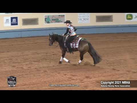2021 NRHA Derby Finals Run