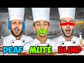 Blind Deaf And Mute Baking Challenge