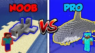 Minecraft NOOB vs PRO: SHARK in Minecraft!