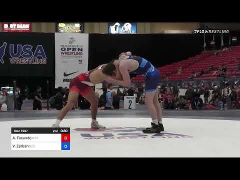 74 kg Final   Alex Facundo, Nittany Lion Wrestling Club vs Vincent Zerban, Northern Colorado Wrestli