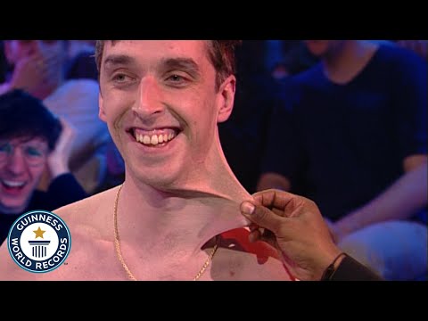 Stretchiest skin in the world! - Guinness World Records