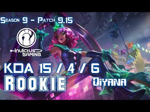 IG Rookie QIYANA vs RENEKTON Mid - Patch 9.15 KR Ranked