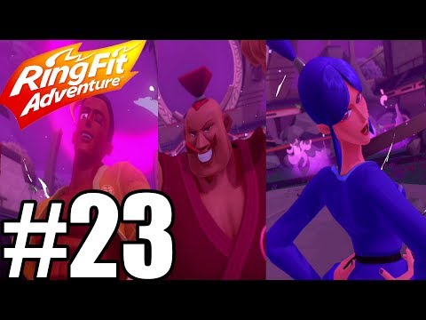 Ring Fit Adventure Gameplay Walkthrough Part 23 - World 11 Boss
