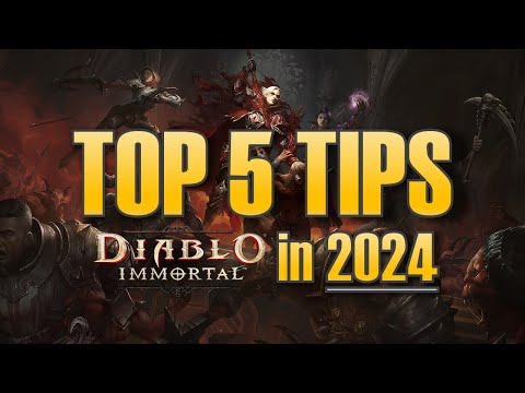 Top 5 Beginner Tips I Wish I Knew Sooner in Diablo Immortal [2024]