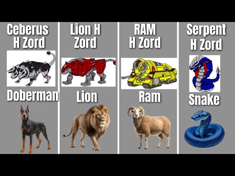 Power Rangers Hyperforce zords Vs REAL LIFE