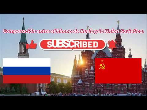 Comparación entre el himno de Rusia y la Unión Soviética (instrumentales)