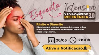 Rinite e Sinusite: Como Indicar Tratamentos Corretos como Farmacêutico | Sarah Faria