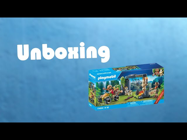 Vídeo relacionado con PLAYMOBIL Buscadores de Tesoros en la Jungla 71454, a Partir de 4 años