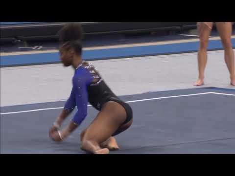 Trinity Thomas Floor Florida @ Auburn 2021 9.950