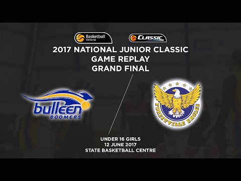 2017 National Junior Classic U16 Girls Grand Final | Bulleen vs. Forestville