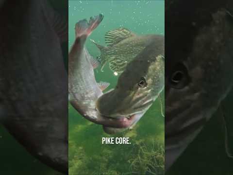 PIKE CORE 🐊✨️ #pike #fishing #underwater