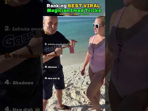 Ranking BEST VIRAL Magician Imad Tricks 🪄🧙🏼🎩 #shorts