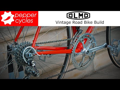Olmo Sanremo x Campagnolo Super Record -  Vintage Italian Road Bike Build
