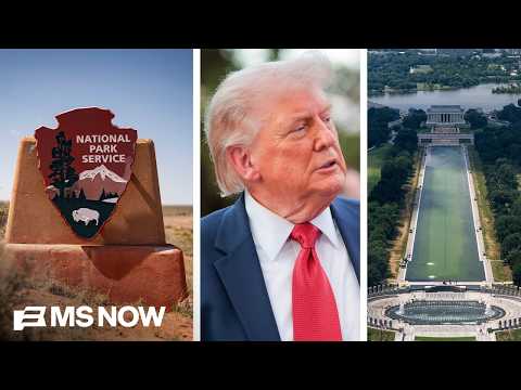 Trump's D.C. renovations paid for with National Park Service funds