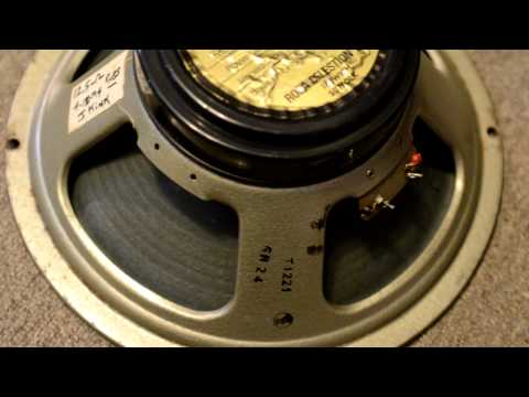 Ace Frehley original KISS era stage used 70's Celestion speakers I used back in "Fractured Mirror"