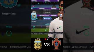 Download lagu Portugal vs Argentina World cup final fc26 game #shorts #fc26 mp3